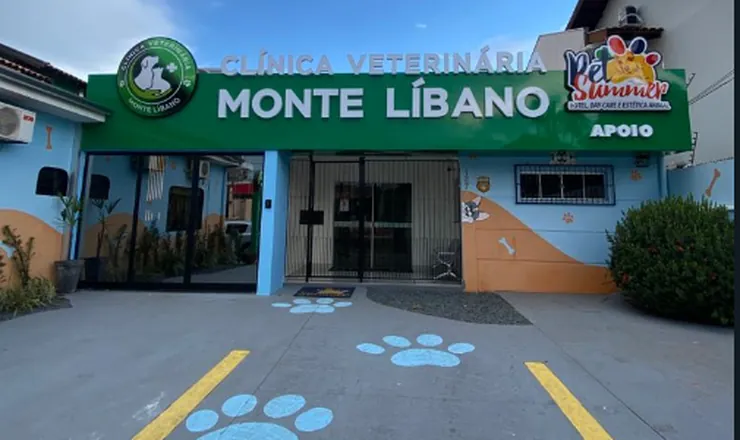 Fachada da Clínica Veterinária Monte Líbano